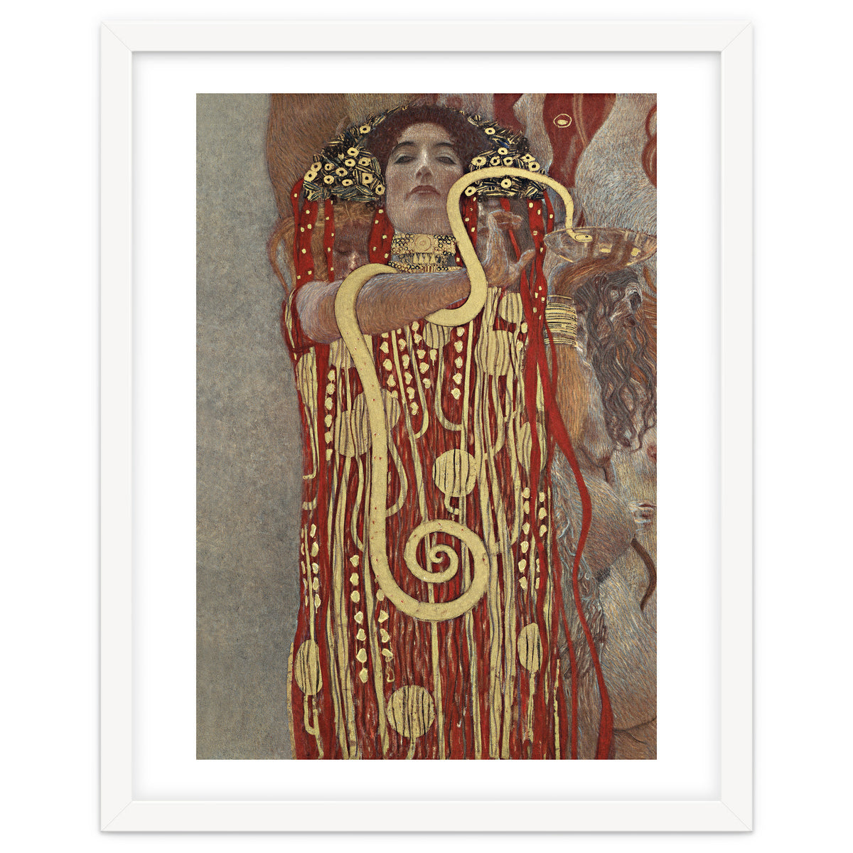 Gustav Klimt – Hygieia (1907) | Iconic Art Nouveau Masterpiece