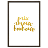Peace Love Happiness #society6 #decor #buyart thumbnail