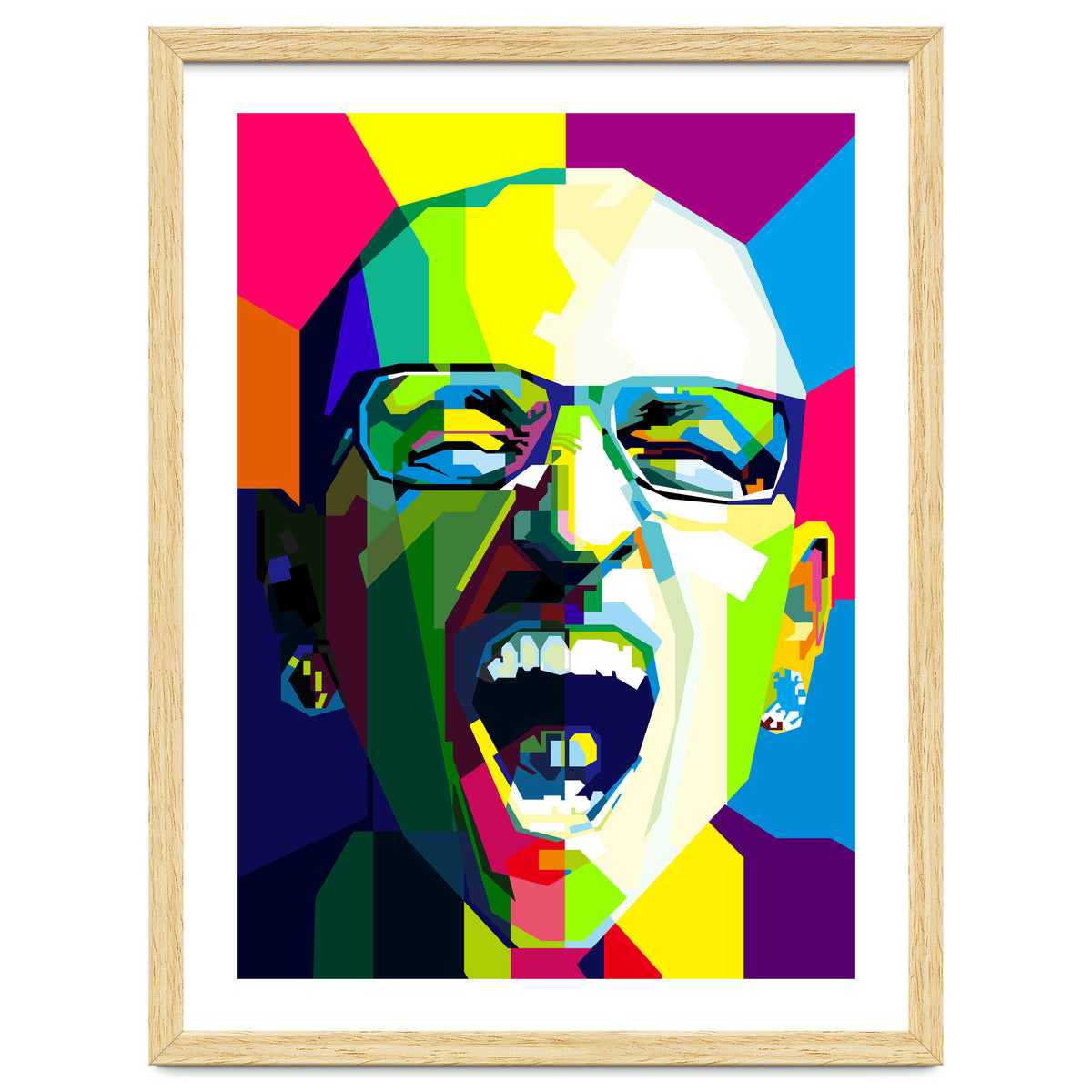 Chester Bennington Lingkin Park Pop Art Wpap