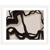 Time oil painting abstract