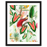 Vintage Bird Of Paradise in Jungle thumbnail