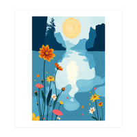 Lake Energy and Flower (Print Only)