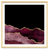 Burgundy & Gold Agate Texture 10 thumbnail