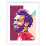 Mohamed Salah pop art portrait thumbnail