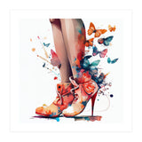Butterfly Heels Splash (Print Only) thumbnail