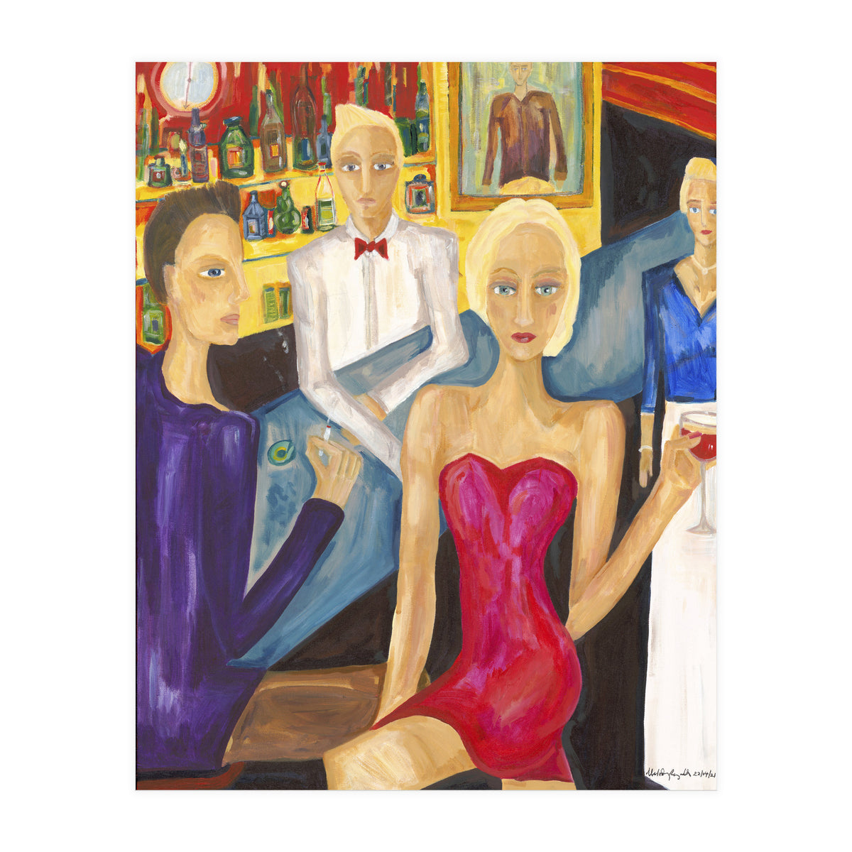 At The Bar (Print Only)