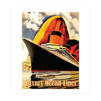 Luxury Ocean Liner (Print Only)