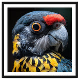 Close-up Portrait of a Vibrant Parrot thumbnail