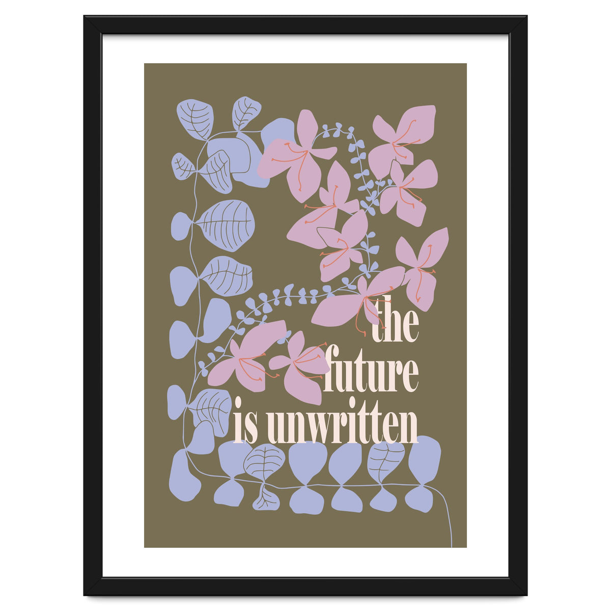 The future is unwritten