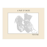 a pair of shoes (1886) – Vincent van Gogh(ascii art)  (Print Only) thumbnail