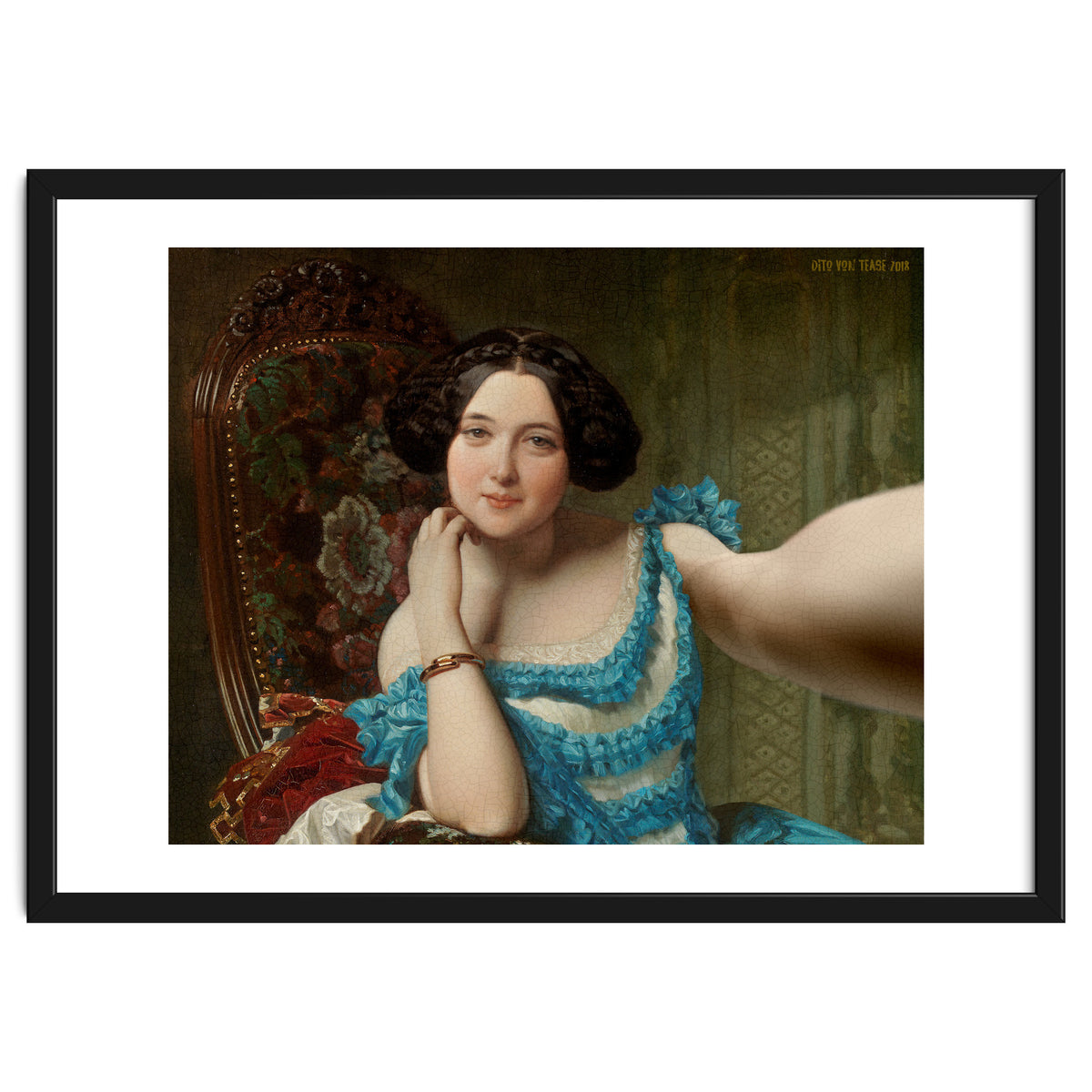 Amalia de Llano U Dotres - Federico de Madrazo - Selfie