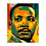 Martin Luther King Jr Abstract Art (Print Only) thumbnail