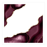 Burgundy & Gold Agate Texture 22  (Print Only) thumbnail