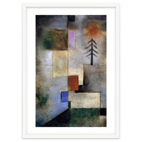 Paul Klee Small Fir Tree Abstract Painting