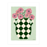 Checkered vase with anemones (Print Only) thumbnail