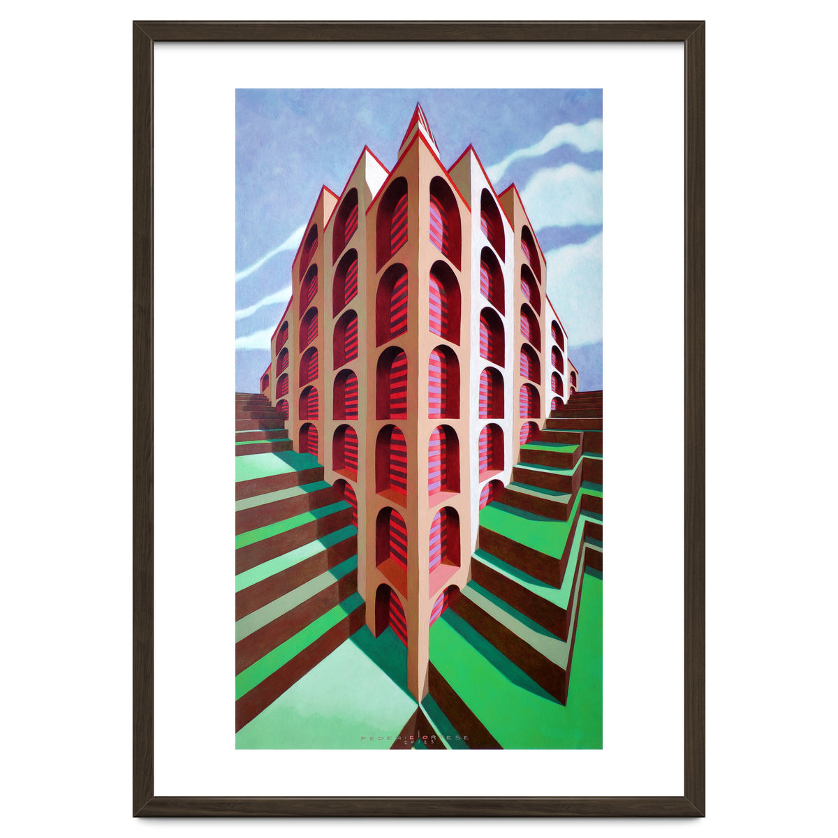 The castle (squared coliseum)