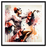 Scarlet Flamenco Side Pose thumbnail