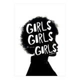 Girls Girls Girl Feminist women Empowerment  (Print Only) thumbnail