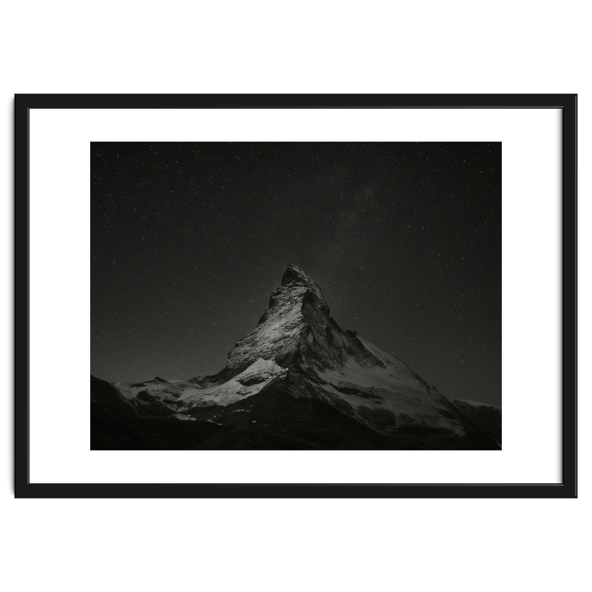 Matterhorn Switzerland Starry Night Mountain Photography