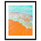Coral Shore, Ocean Beach Photography, Summer Sea Sand Waves thumbnail