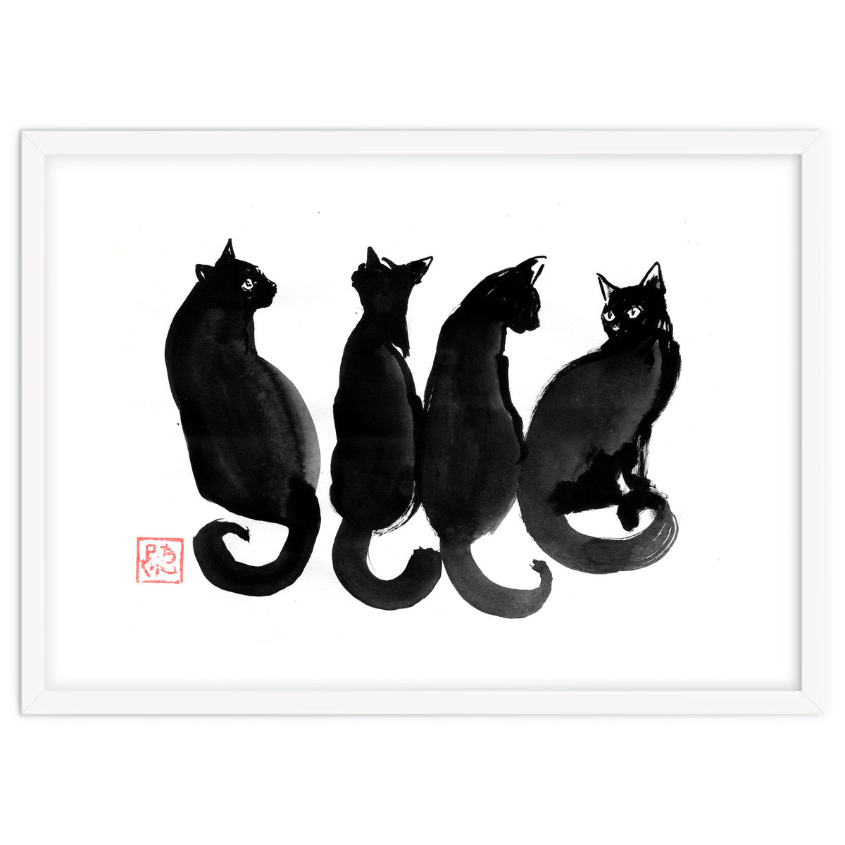 4 Black Cats