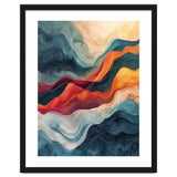Abstract Flowing Mountain Landscape thumbnail