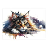 Maine Coon Resting Portrait (Print Only) thumbnail