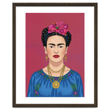 Frida Kahlo Portrait Illustration thumbnail