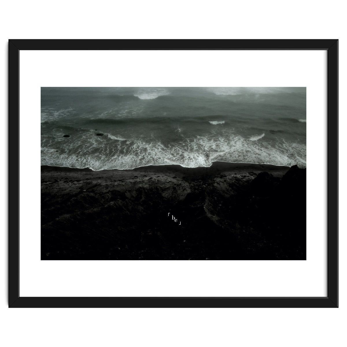 be - Ocean Wave - Black Beach
