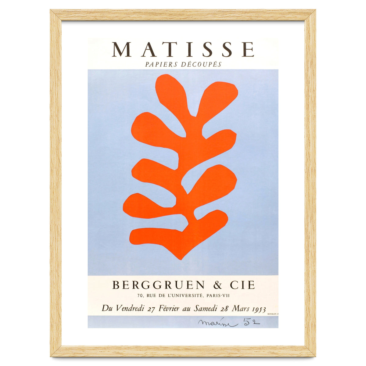 Henri Matisse – Papiers découpés (1953) | Vibrant Cut-Out Art