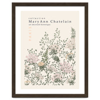 Historic decorative art Paris Queen Anne's lace