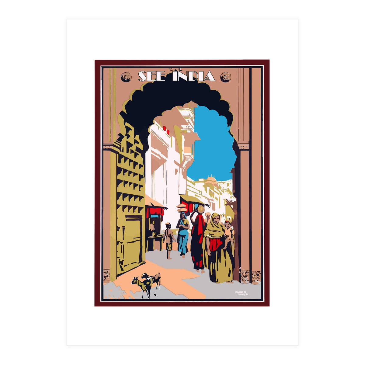 India, at the Gate (Print Only)