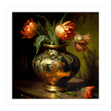 Orange Parrot Tulips (Print Only) thumbnail