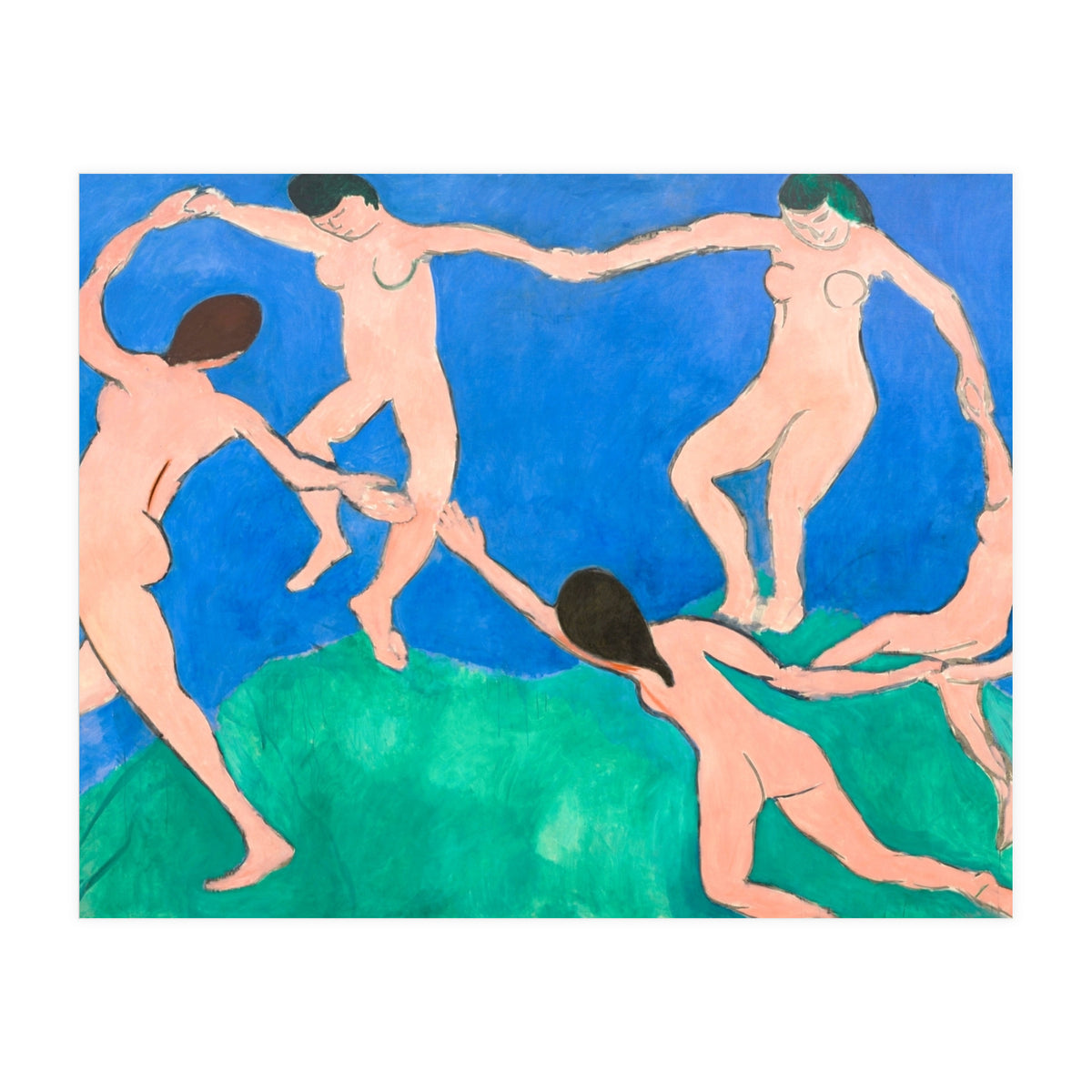Henri Matisse – La danse (First Version, 1909) | Iconic Fauvist Art (Print Only)