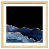 Navy & Rose Gold Agate Texture 10 thumbnail