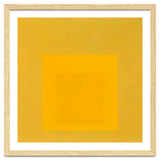 JOSEF ALBERS - HOMAGE TO THE SQUARE YELLOW thumbnail