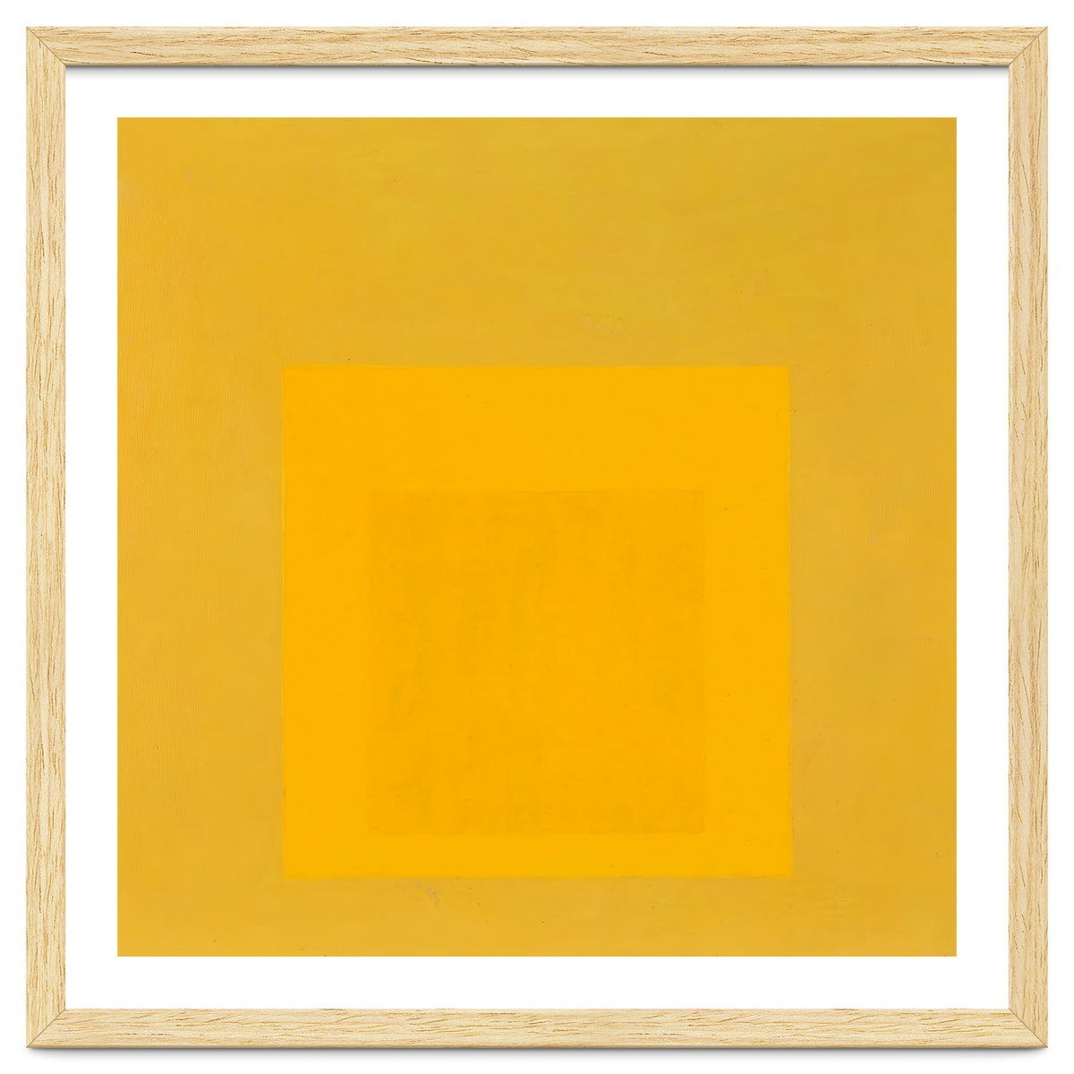 JOSEF ALBERS - HOMAGE TO THE SQUARE YELLOW