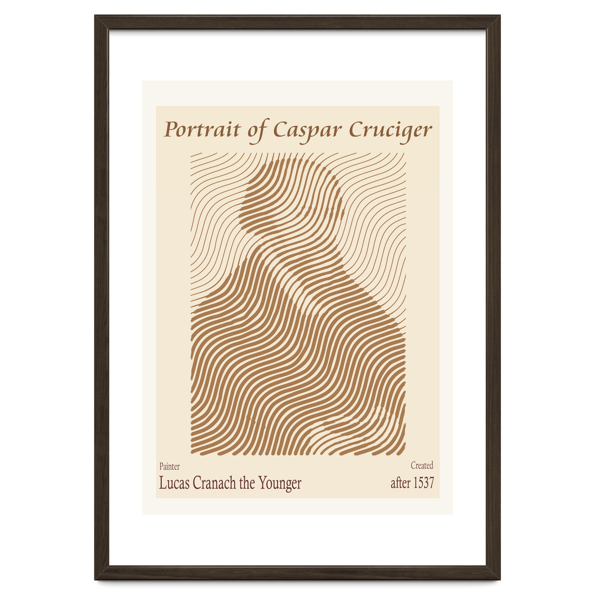 Portrait Of Caspar Cruciger (after 1537) – Lucas Cranach The Younger (german, 1515 1586)