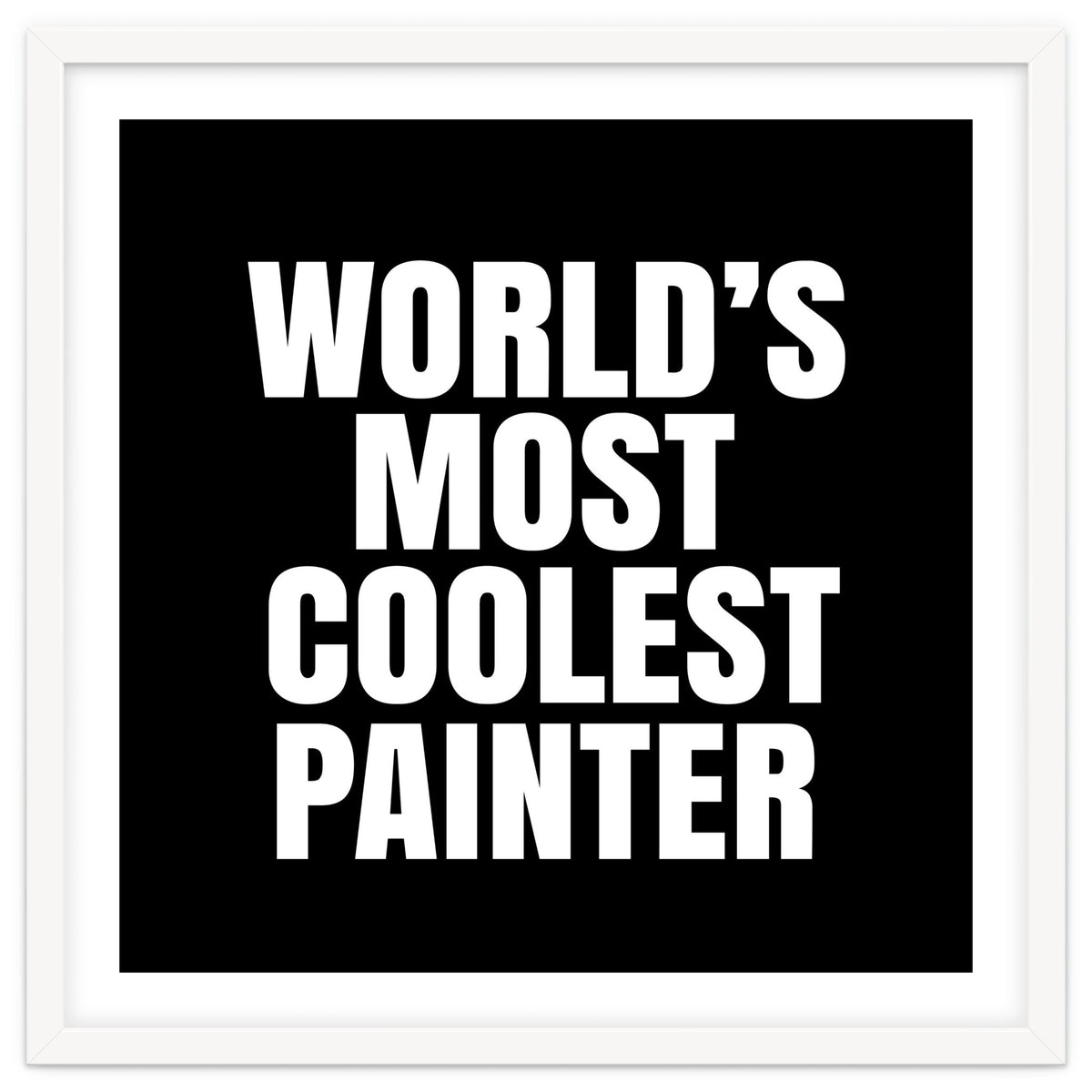 World's most coolest painter