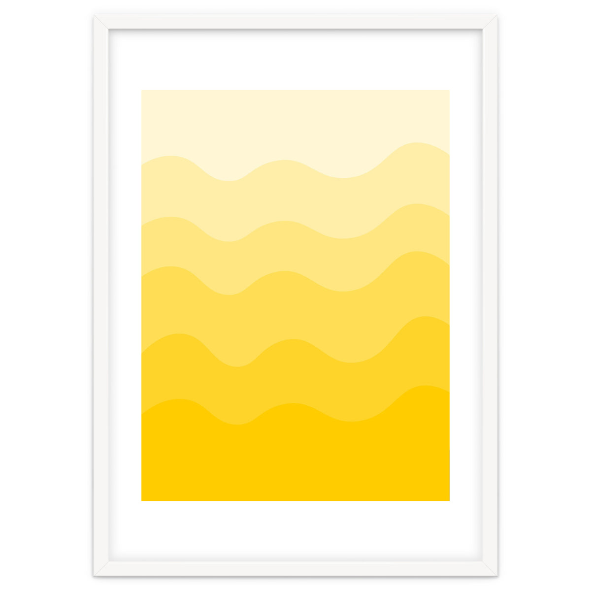 Yellow gradient design