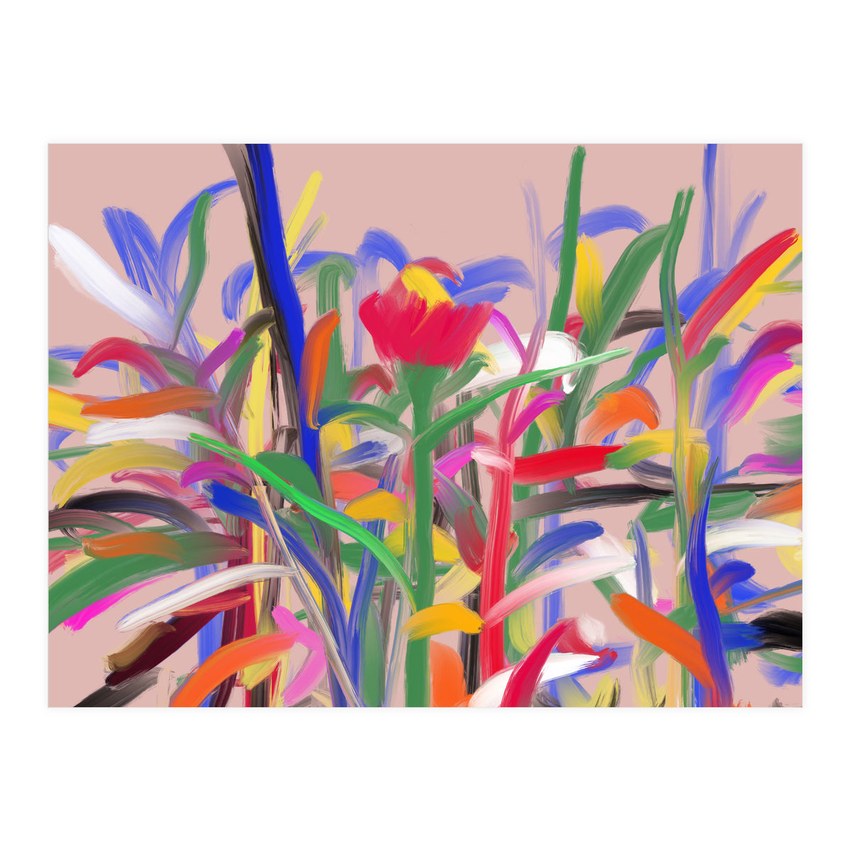 Blooming Garden  (Print Only)