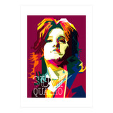 Suzi Quatro Blues Singer Pop Art WPAP (Print Only) thumbnail