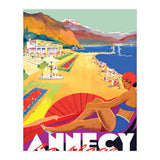 Beach at Annecy Lake, France (Print Only) thumbnail