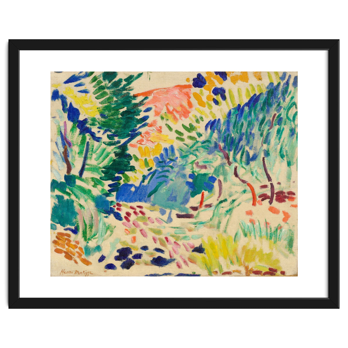 Landscape at Collioure – Henri Matisse (1905)