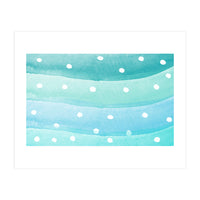 Watercolor Polka (Print Only)