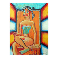 Mujer En La Silla 16 (Print Only)