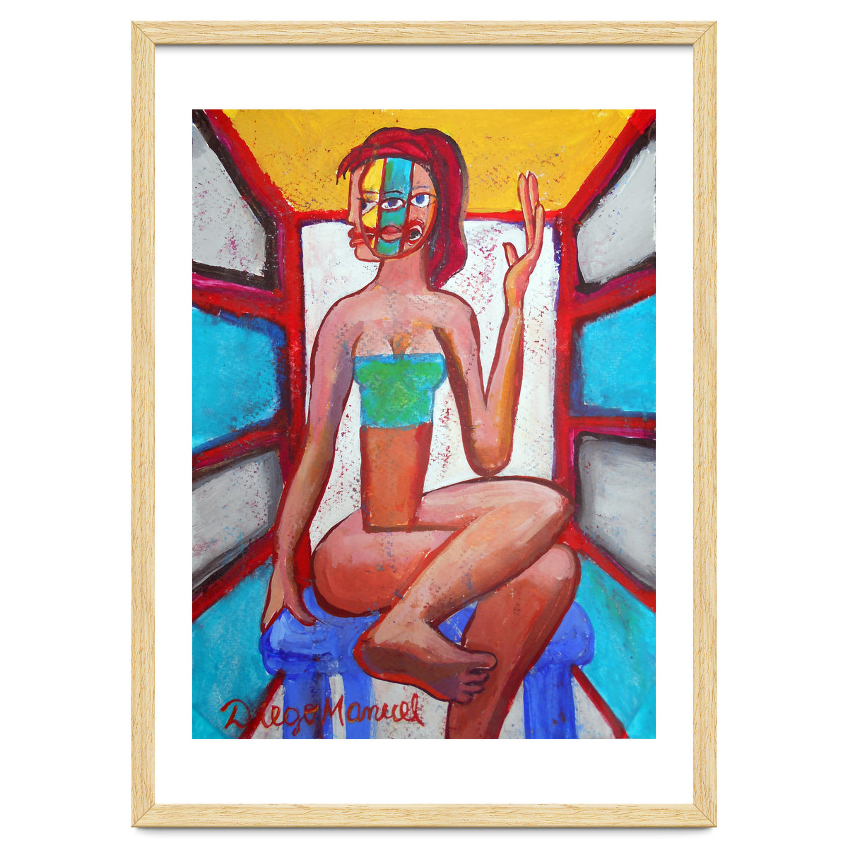 Mujer En La Silla 12