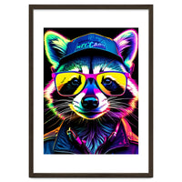 Raccoon In Glasses