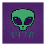 Believe Alien Head (Print Only) thumbnail
