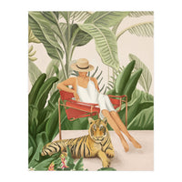 The Lady And The Tiger II (Print Only)